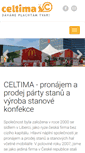 Mobile Screenshot of celtima.cz
