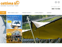 Tablet Screenshot of celtima.cz